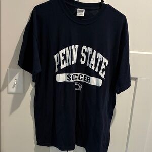 Gildan Navy Penn State Soccer T-Shirt